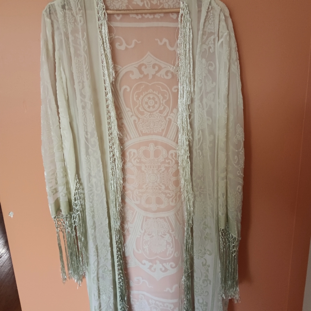 Mint Green Kimono